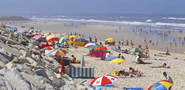 Praia do Areão em Vagos