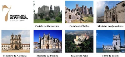 As 7 maravilhas de Portugal detalhes