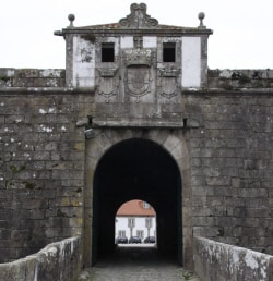 Forte de Santiago da Barra em Viana do Castelo detalhes