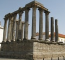 Templo Romano de Évora detalhes